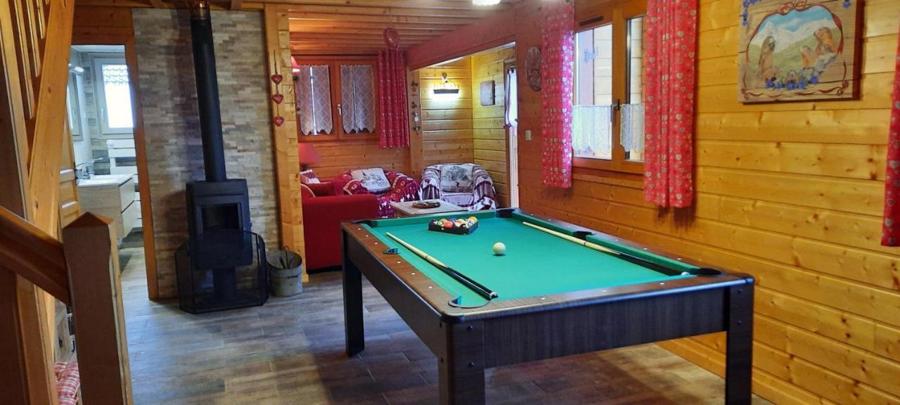 Chalet Les Marmottons Sauna Pool Table, Nintendo, Petanque Gerbepal Exterior photo